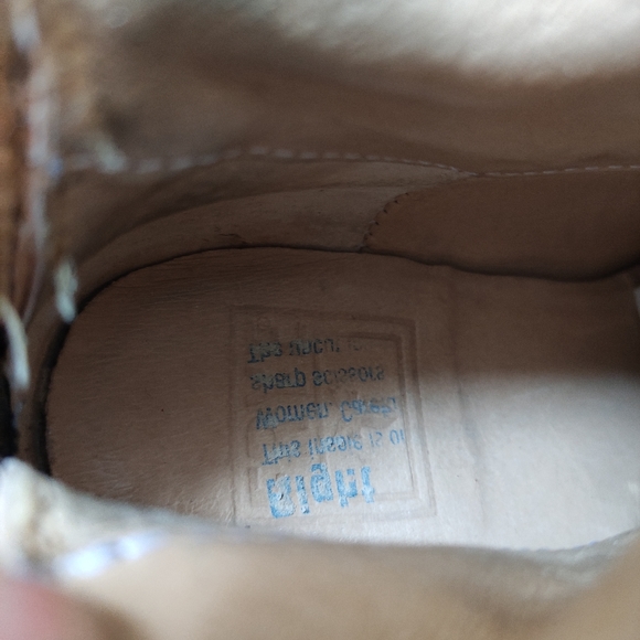 FRYE Phillip Studded Brown Leather Harness Tall Leather Boots women's 9B - Picture 14 of 16